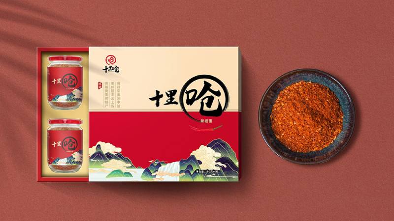 十里呛辣椒包装设计